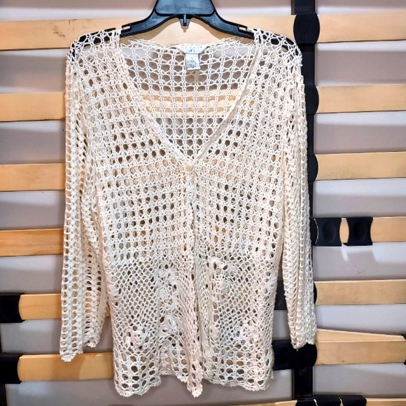 Outfit jpr- Crochet Lace Cardigan - Picture 1 of 6